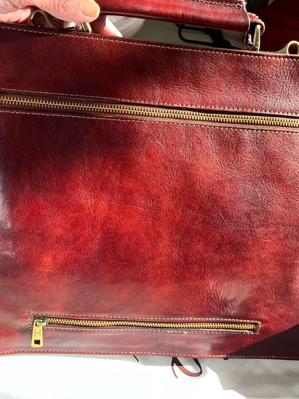 Brand new Buccio Handmade in Italy Men’s Briefcase